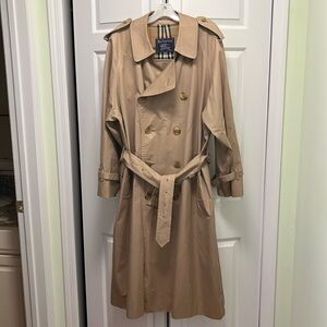 Burberrys Vintage Men’s Trench Raincoat 40 Regular